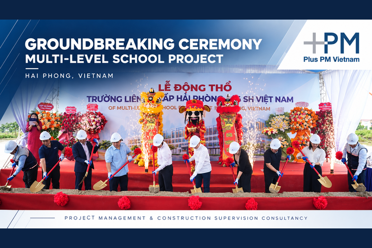 「Multi-Level Hai Phong School Project」の地鎮祭が執り行われました
