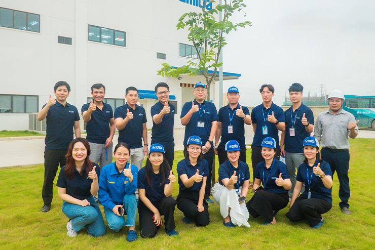 SUMIDA ELECTRONIC VIETNAM 新工場にて植樹式が開催されました