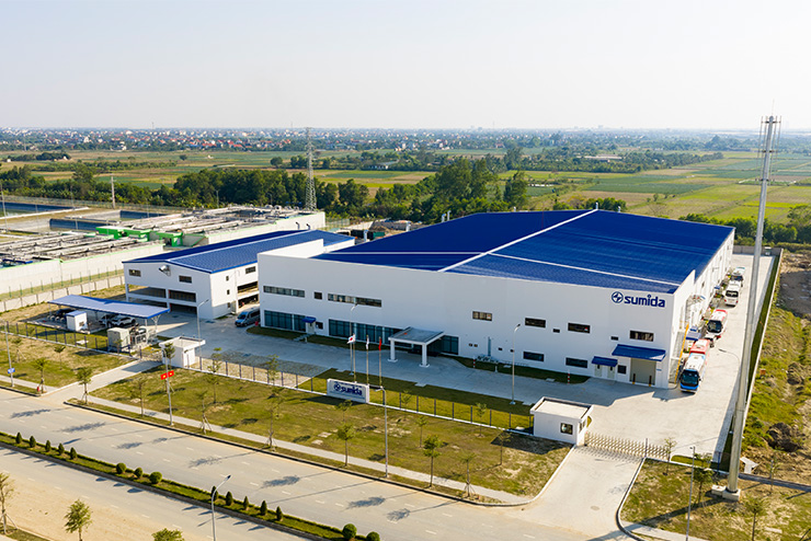 「SUMIDA ELECTRONIC VIETNAM FACTORY PROJECT」が完了しました